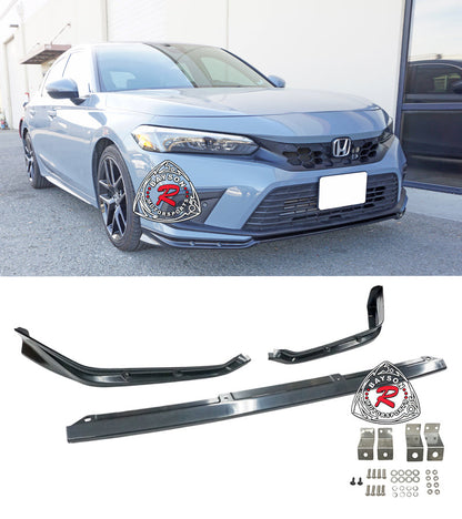 MU Style Front Lip For 2022-2024 Honda Civic (Non-Type R FL5)