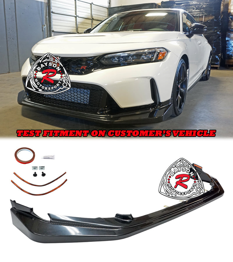 MU Style Front Lip For 2023-2026 Honda Civic Type R (FL5)