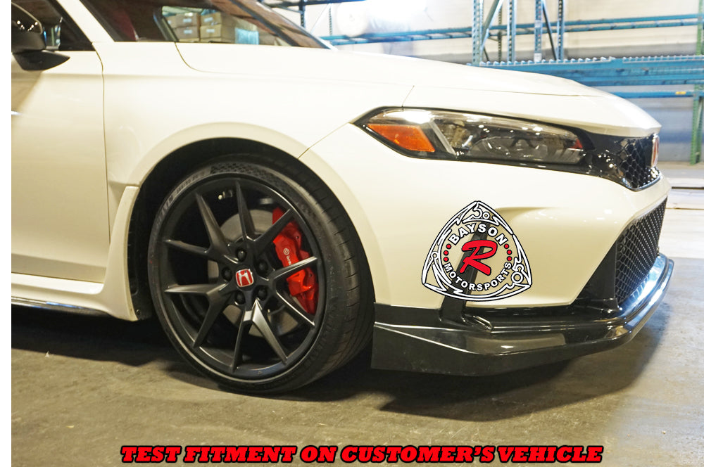 MU Style Front Lip For 2023-2026 Honda Civic Type R (FL5)