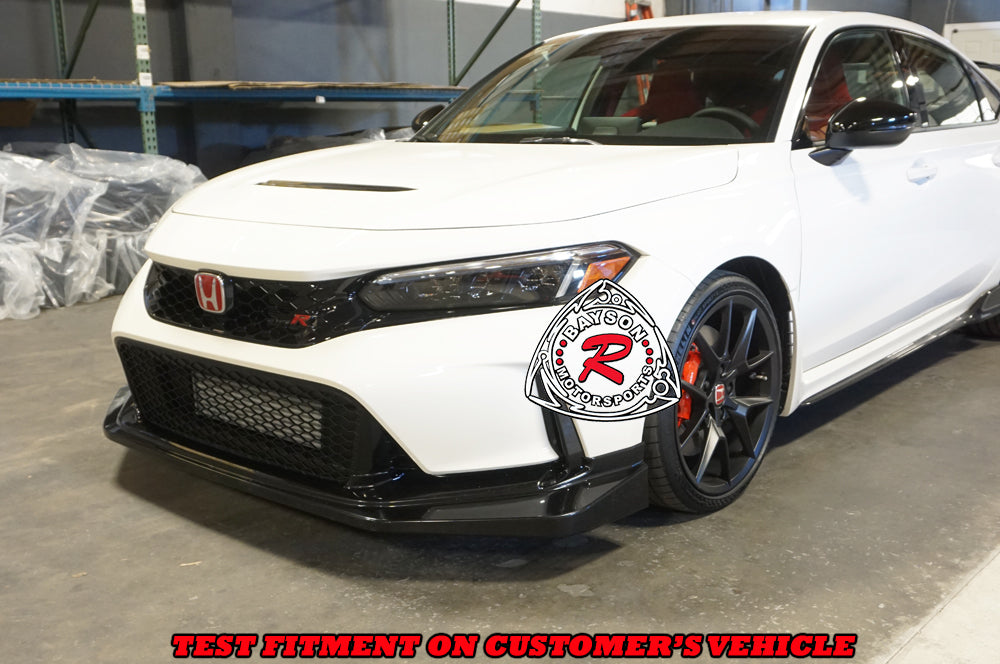 MU Style Front Lip For 2023-2026 Honda Civic Type R (FL5)