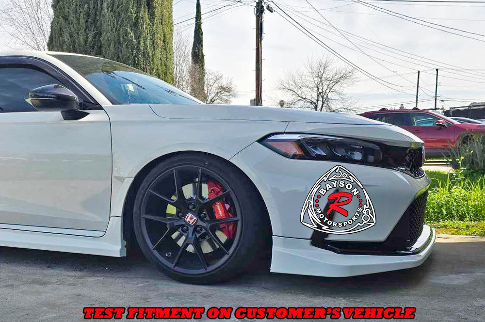 MU Style Front Lip For 2023-2026 Honda Civic Type R (FL5)