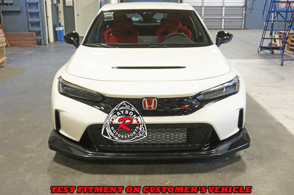 MU Style Front Lip For 2023-2026 Honda Civic Type R (FL5)