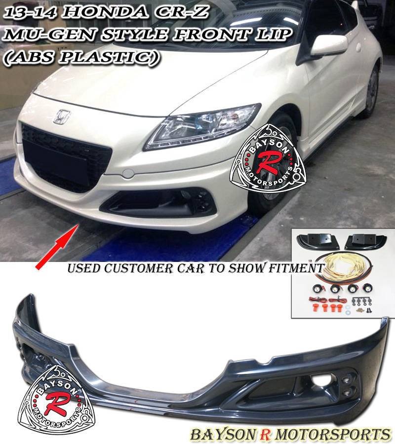 RZ Style Front Lip For 2013-2015 Honda CR-Z