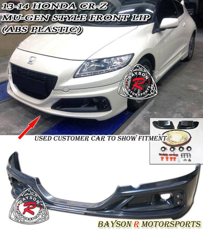 RZ Style Front Lip For 2013-2015 Honda CR-Z