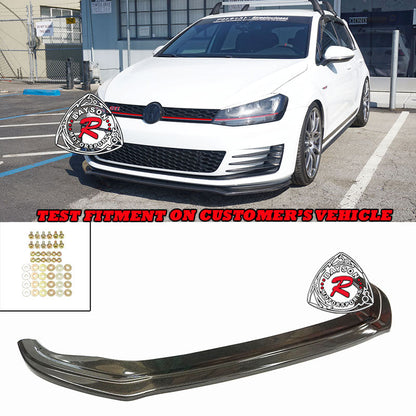 MT Style Front Lip (Carbon Fiber) For 2015-2017 Volkswagen Golf 7 GTI (GTI Only, MK7)