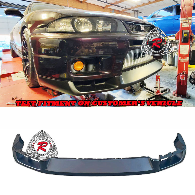Series 3 Style Front Lip For 1995-1998 Nissan GTR (R33)