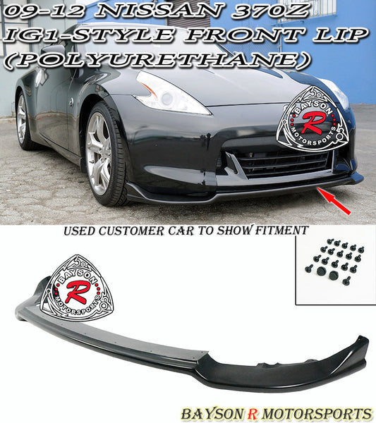 iG1 Style Front Lip For 2009-2012 Nissan 370Z
