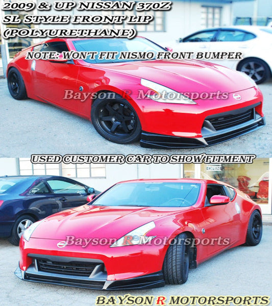 SL Style Front Lip For 2009-2012 Nissan 370Z