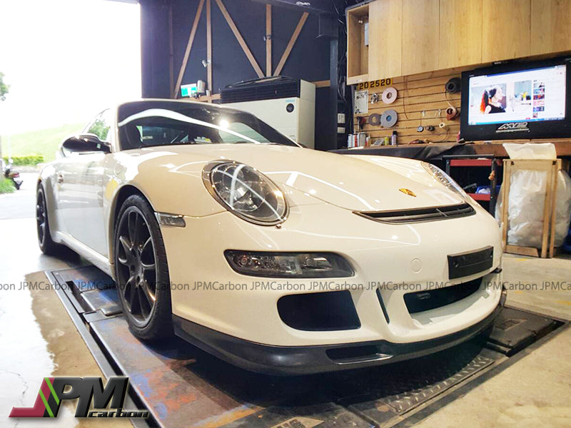 GT3 Style Front Lip For 2006-2008 Porsche 911 Carrera GT3 (997) or 2005-2008 Porshce 911 Carrera w/ AEROKIT (997.1)