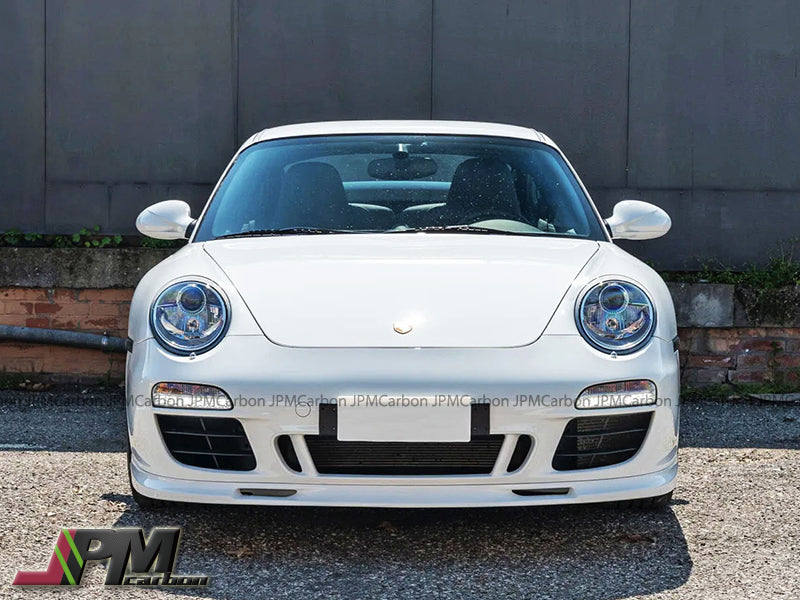 Aero Style Front Lip For 2009-2012 Porsche 911 Carrera with Aerokit Package / GTS / Speedster (997.2)