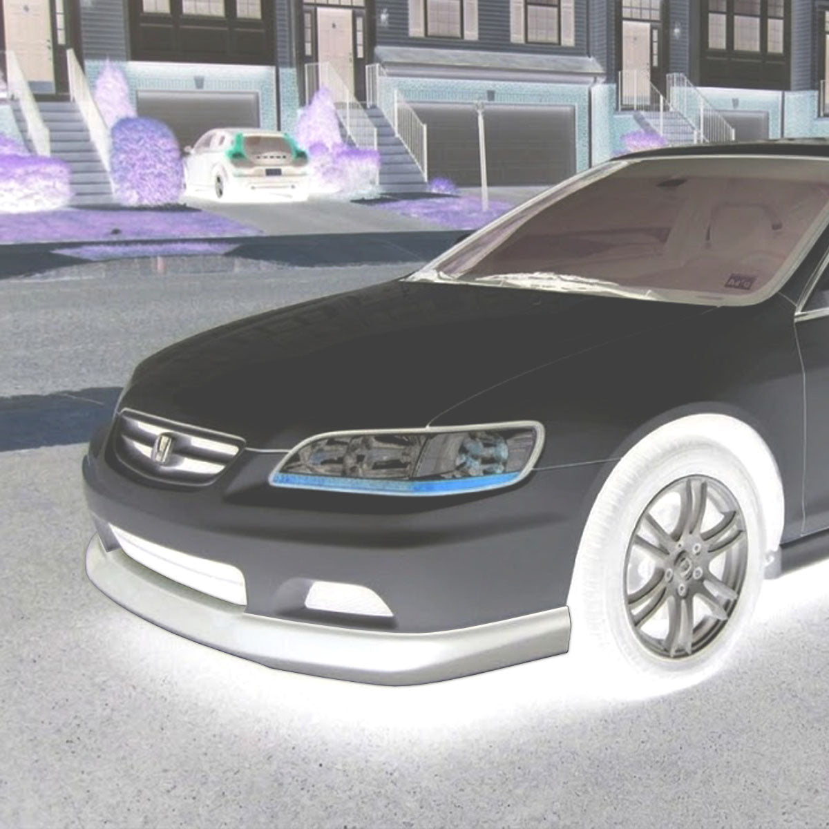 JDM Style Front Lip For 2001-2002 Honda Accord (2Dr Coupe)