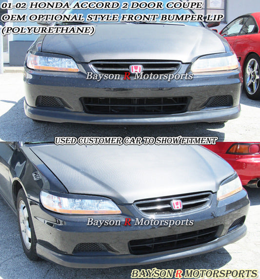 OE Style Front Lip For 2001-2002 Honda Accord (2Dr Coupe)