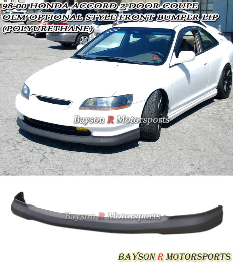 OE Style Front Lip For 1998-2000 Honda Accord (2Dr Coupe)