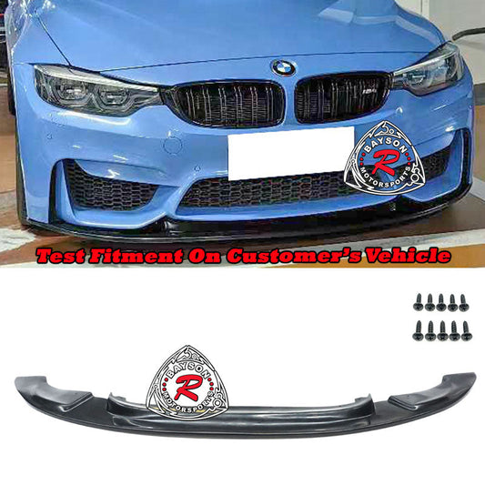 GT Style Front Lip For 2015-2020 BMW M3 (F80)/M4 (F82/F83)