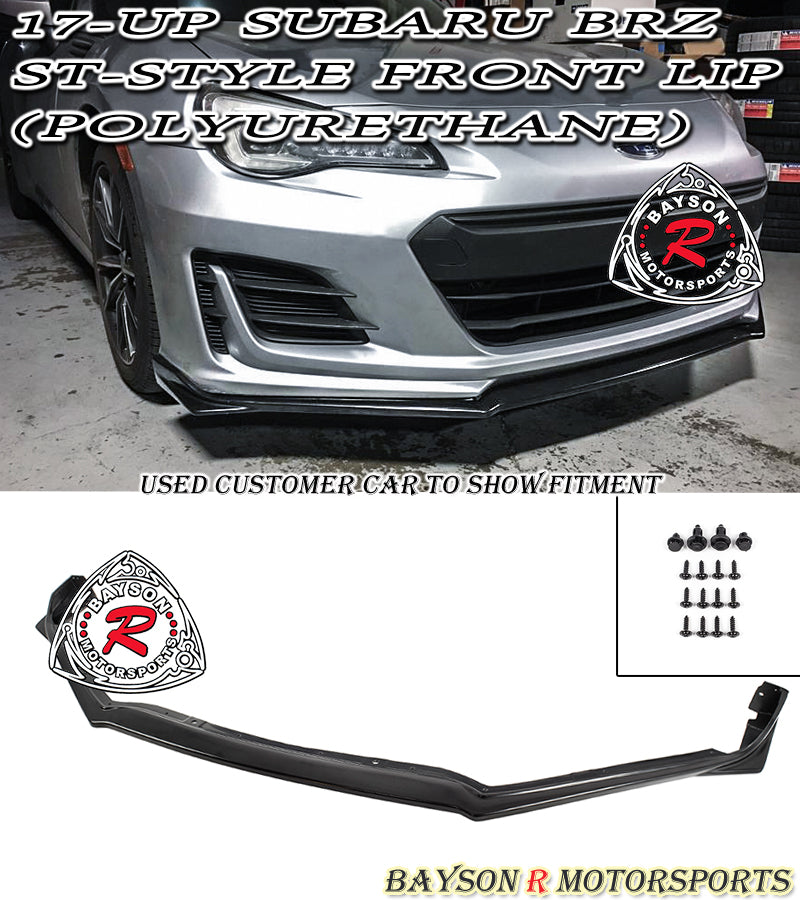 ST Style Front Lip For 2017-2021 Subaru BRZ