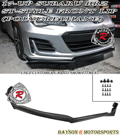 ST Style Front Lip For 2017-2021 Subaru BRZ
