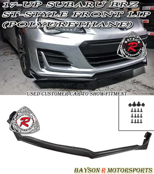 ST Style Front Lip For 2017-2021 Subaru BRZ