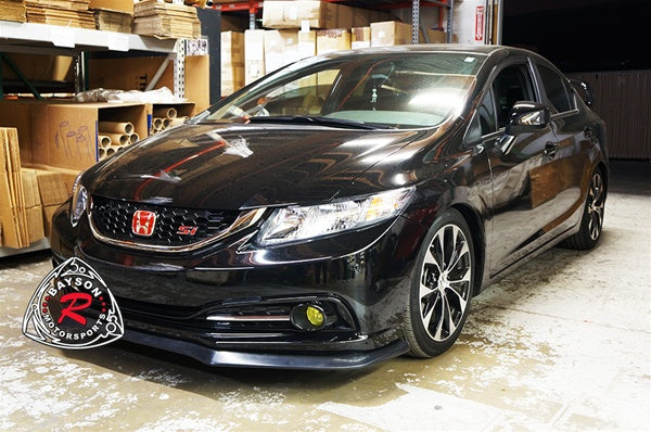 A Style Front Lip For 2013-2015 Honda Civic (4Dr Sedan)
