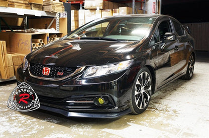 A Style Front Lip For 2013-2015 Honda Civic (4Dr Sedan)