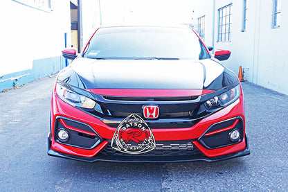 TR Style Front Lip For 2017-2021 Honda Civic 5Dr Hatchback (Sport / Sport Touring)