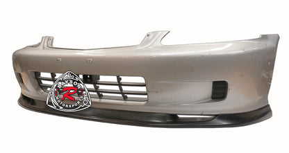 GV Style Front Lip For 1999-2000 Honda Civic (2Dr Coupe/3Dr Hatchback/4Dr Sedan)