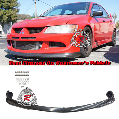 DL Style Front Lip For 2003-2005 Mitsubishi Evolution-8