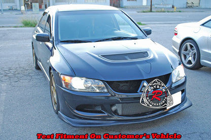 Var Style Front Lip For 2003-2005 Mitsubishi Evolution-8