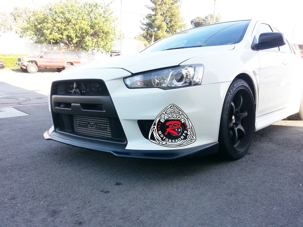 Ral Style Front Lip For 2008-2015 Mitsubishi Evolution-10
