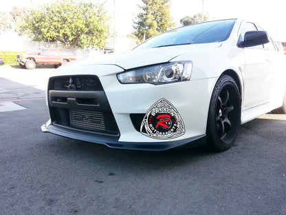 Ral Style Front Lip For 2008-2015 Mitsubishi Evolution-10