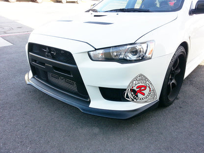Ral Style Front Lip For 2008-2015 Mitsubishi Evolution-10