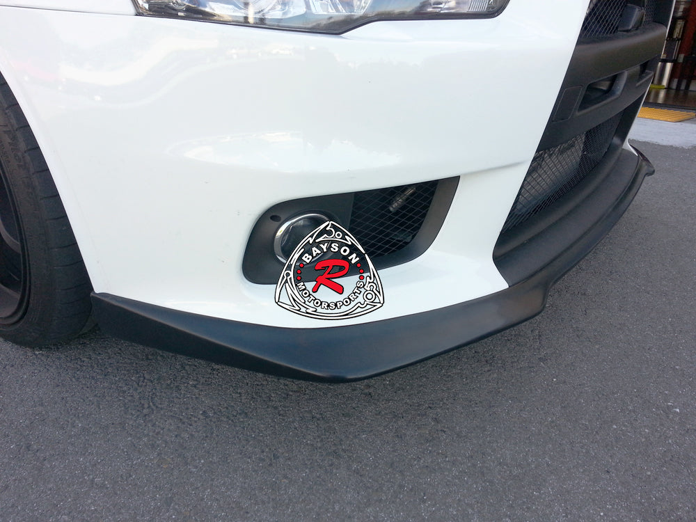 Ral Style Front Lip For 2008-2015 Mitsubishi Evolution-10