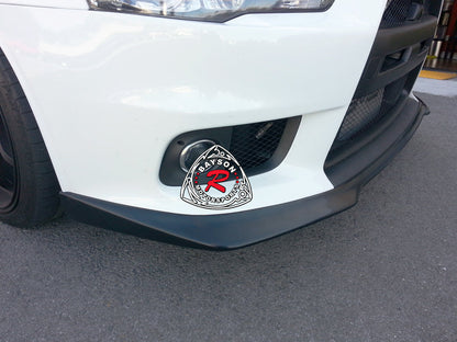 Ral Style Front Lip For 2008-2015 Mitsubishi Evolution-10