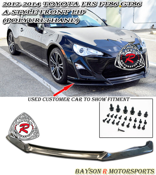 A Style Front Lip For 2012-2016 Scion FR-S