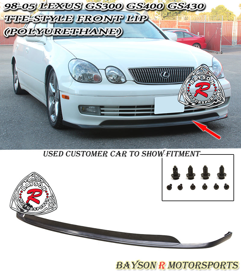 TTE Style Front Lip For 1998-2005 Lexus GS300/GS400/GS430