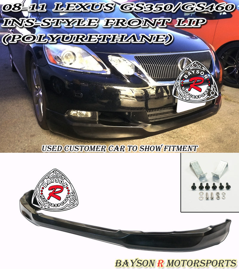 INS Style Front Lip For 2008-2011 Lexus GS350/GS460