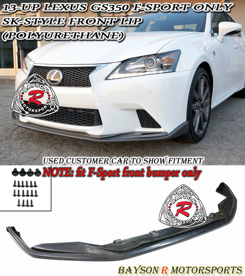 SK Style Front Lip For 2013-2015 Lexus GS350 F-Sport/GS450h F-Sport