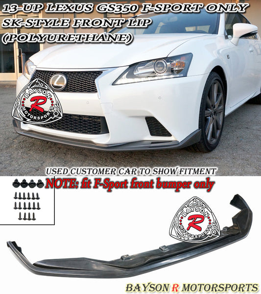 SK Style Front Lip For 2013-2015 Lexus GS350 F-Sport/GS450h F-Sport