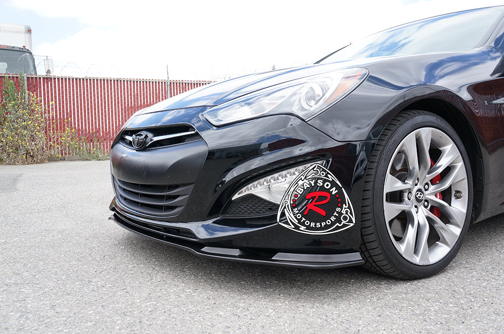 CK Style Front Lip For 2013-2016 Hyundai Genesis (2Dr Coupe)