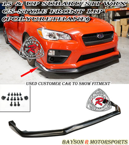 CS Style Front Lip For 2015-2017 Subaru WRX/WRX Sti