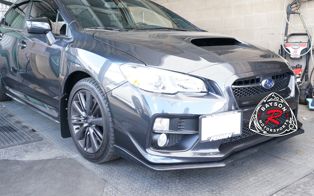 V Style Front Lip For 2015-2017 Subaru WRX/WRX Sti