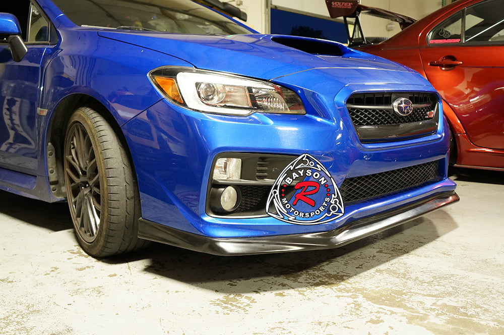 VR Style Front Lip For 2015-2017 Subaru WRX/WRX Sti