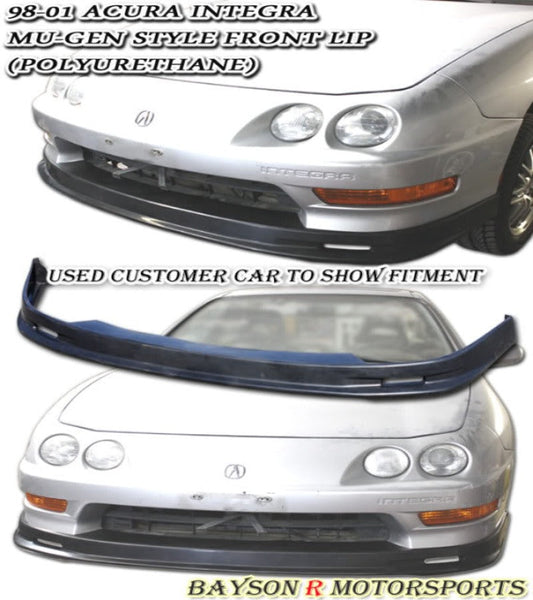 MU Style Front Lip For 1998-2001 Acura Integra