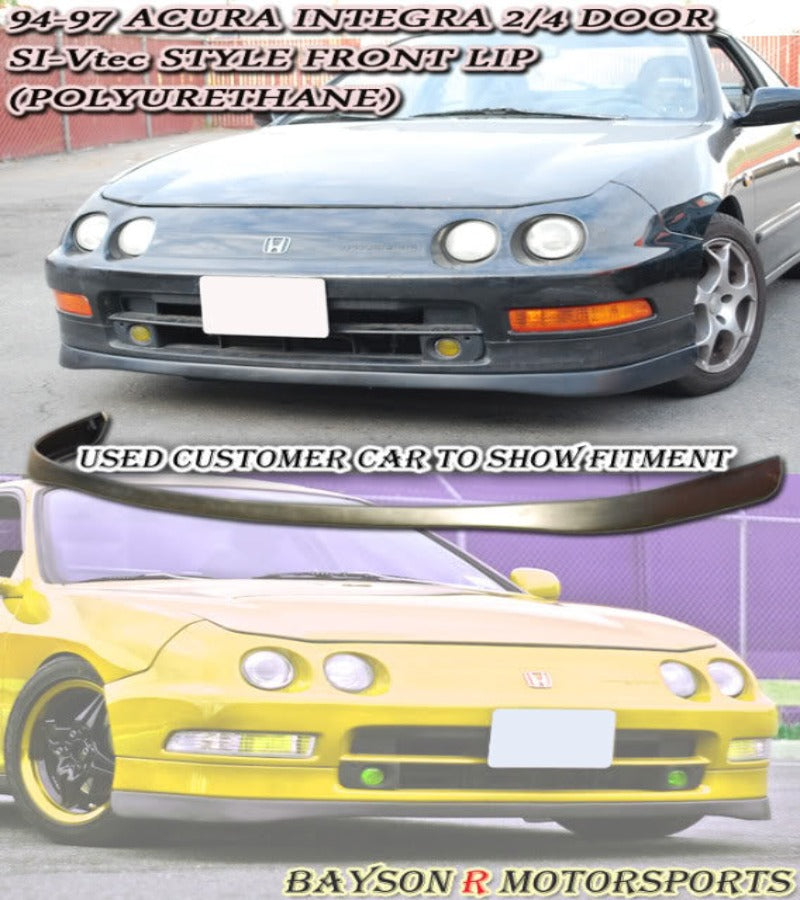 Si-Vtec Style Front Lip For 1994-1997 Acura Integra