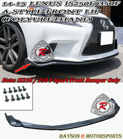 A Style Front Lip For 2014-2016 Lexus IS250/IS 350/IS200t