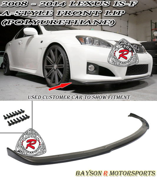 A Style Front Lip For 2008-2014 Lexus IS-F
