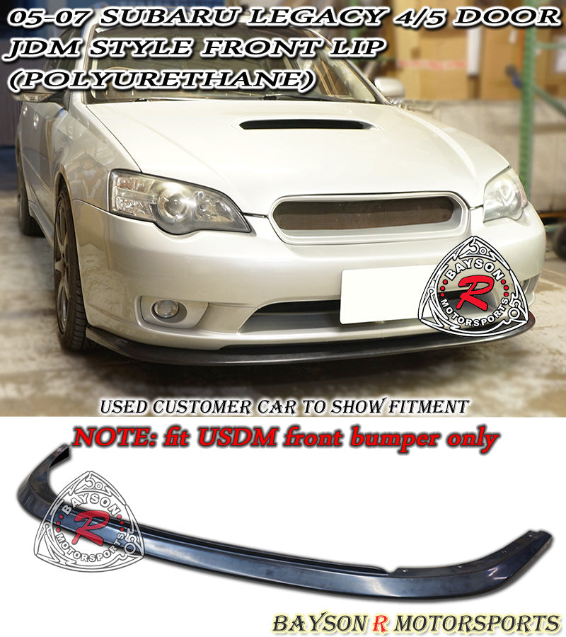 JDM Style Front Lip 2005-2007 Subaru Legacy