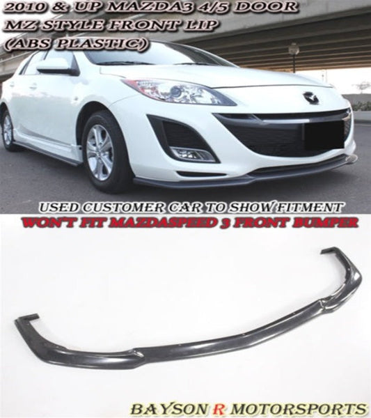 MS Style Front Lip For 2010-2011 Mazda-3