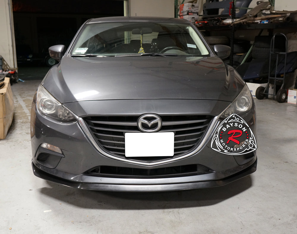 MS Style Front Lip For 2014-2016 Mazda-3