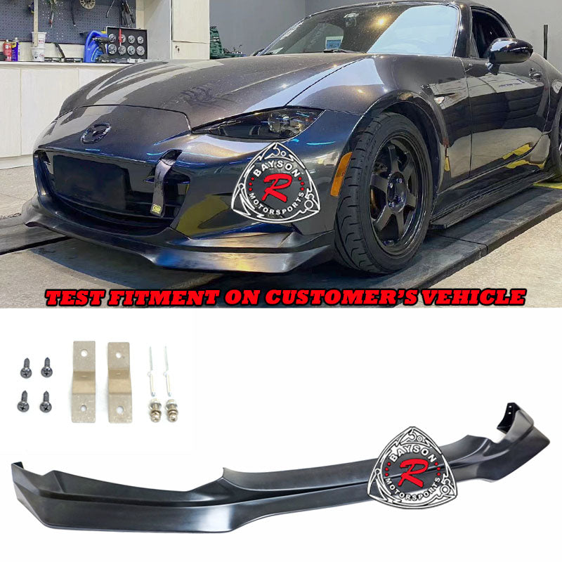C Style Front Lip For 2016-2024 Mazda Miata (Non-Club Model)