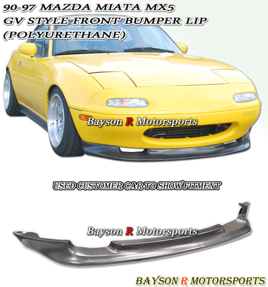 GV Style Front Lip For 1990-1997 Mazda Miata